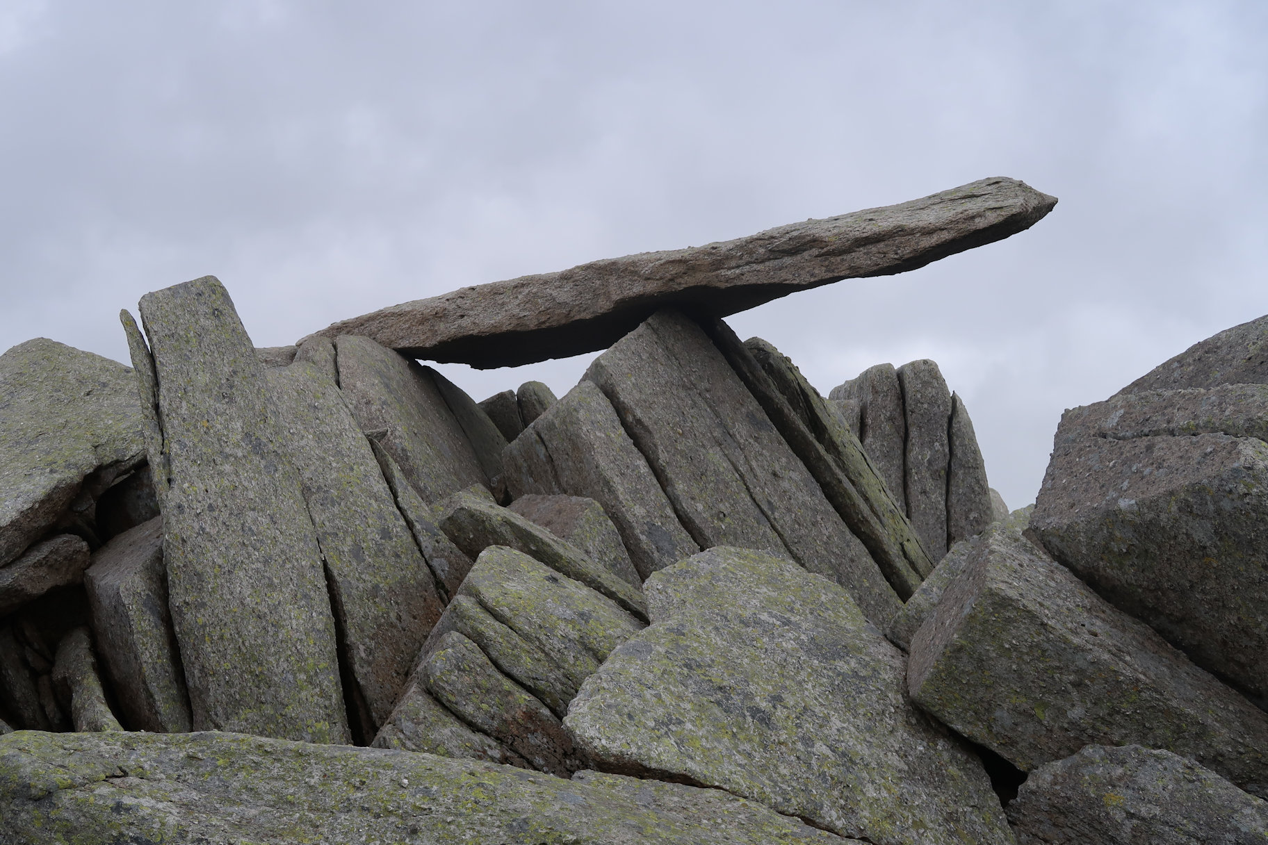 The Cantilever Stone, Glyder Fawr