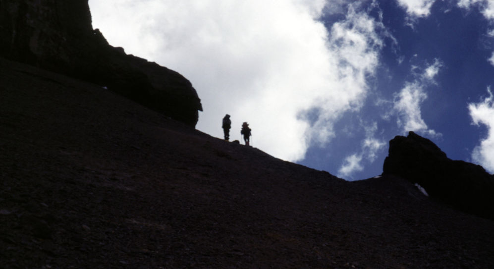 Heading up to White Rocks Heading up to White Rocks