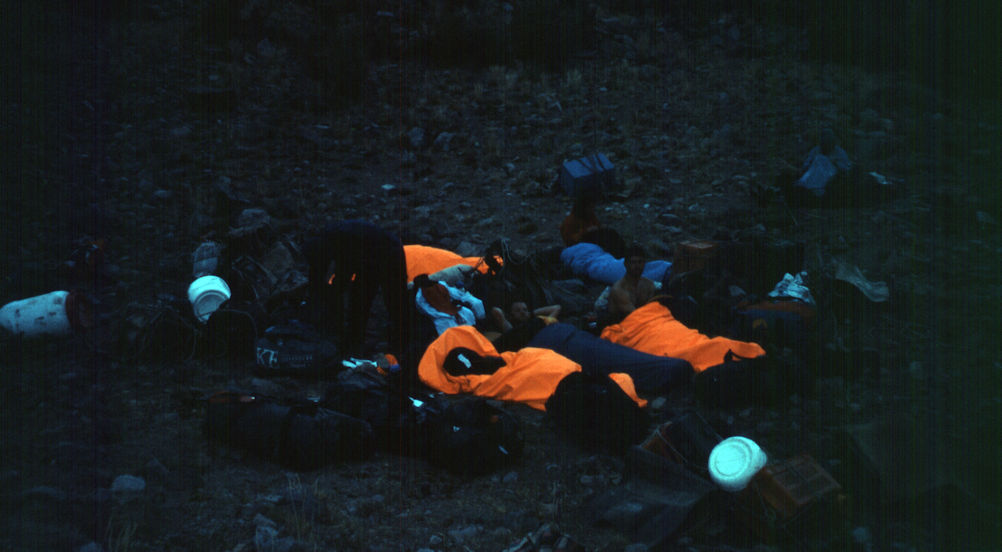 Bivvy near Las Lenas
