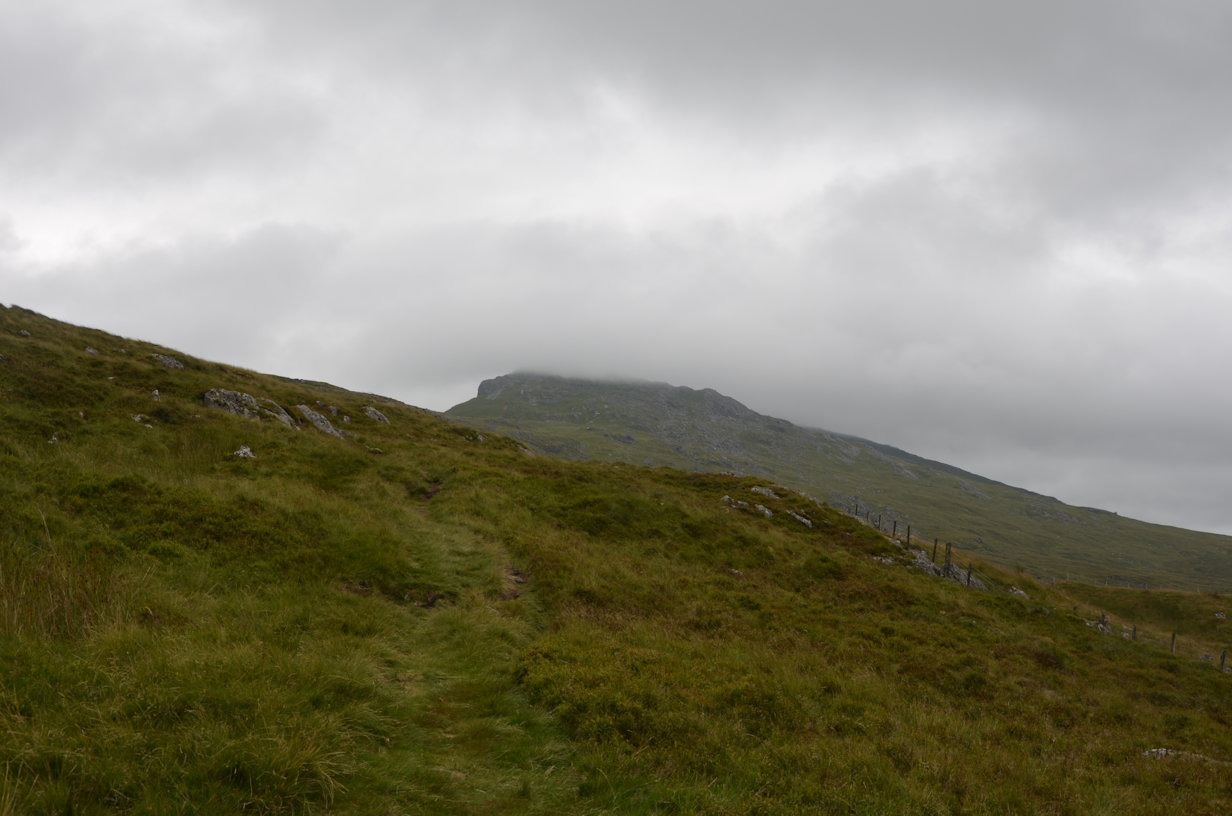 Aran Benllyn in the mist Aran Benllyn in the mist