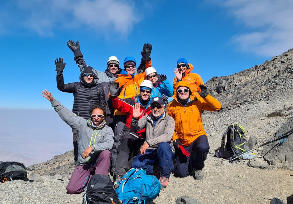 The Team - credit Simon Lowe/Jagged Globe The Team - credit Simon Lowe/Jagged Globe