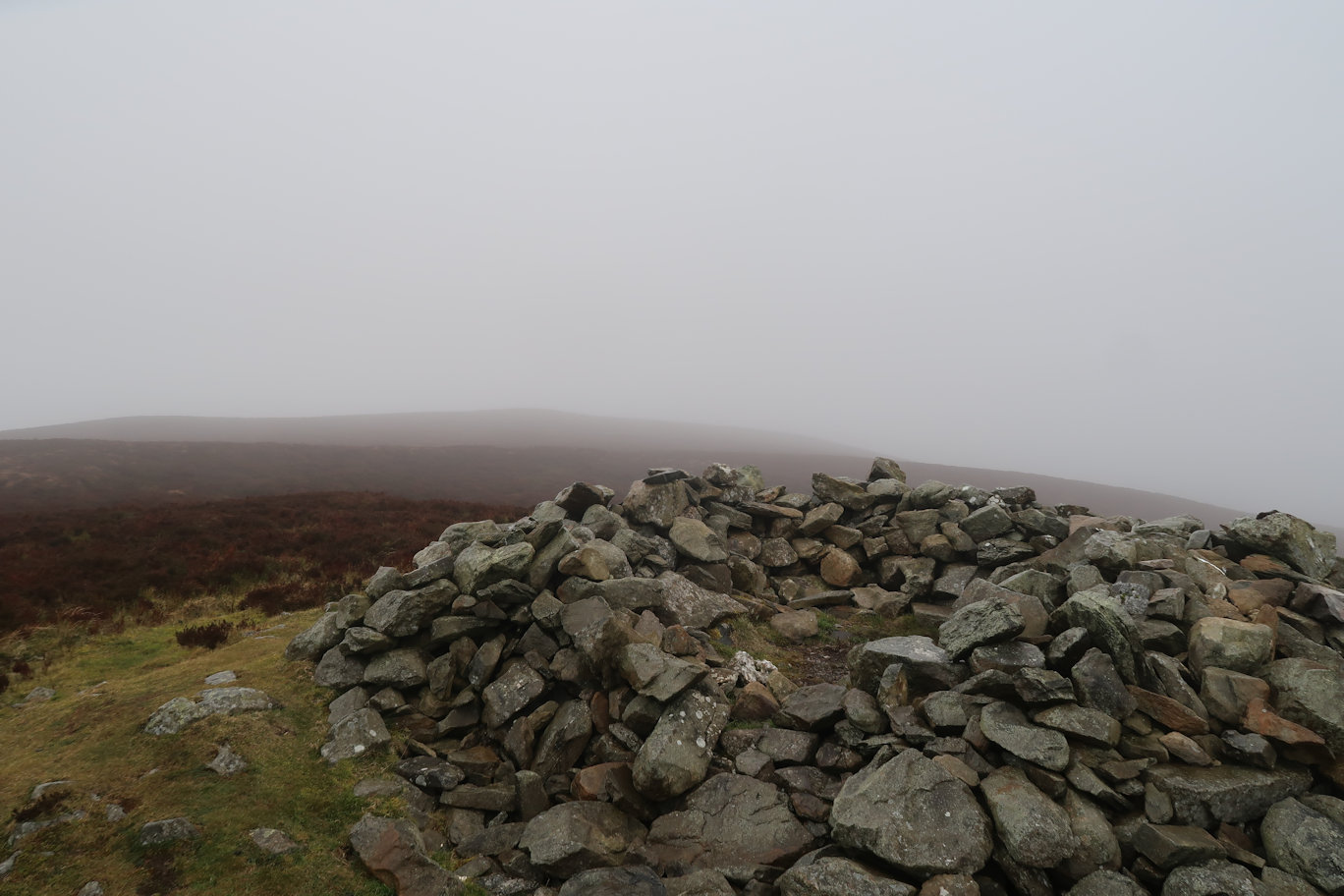 The summit of Pen Bwlch Llandrillo Top The summit of Pen Bwlch Llandrillo Top