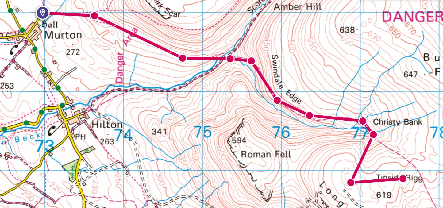 Long Fell and Tinside Rigg