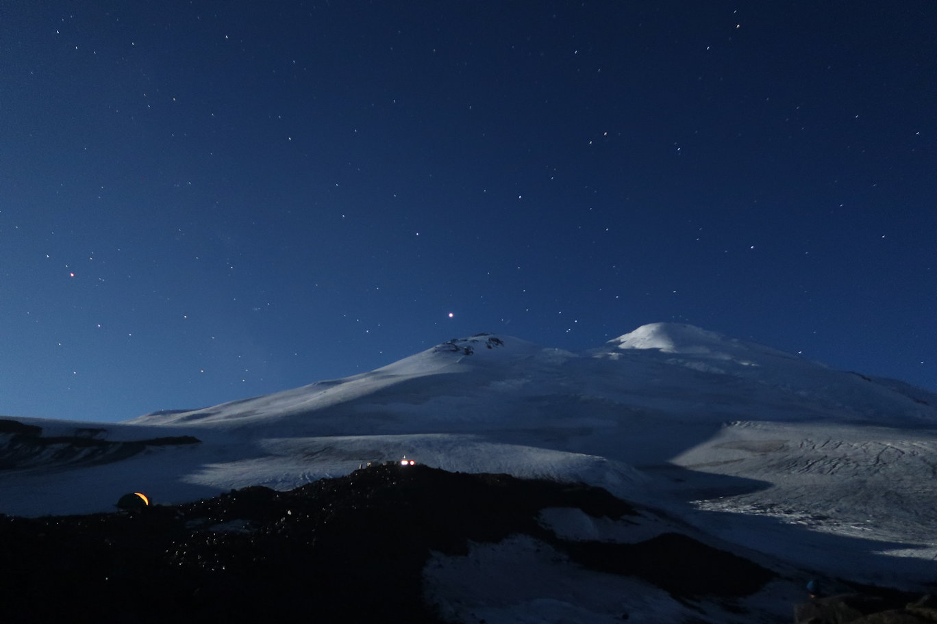 Elbrus by Night Elbrus by Night