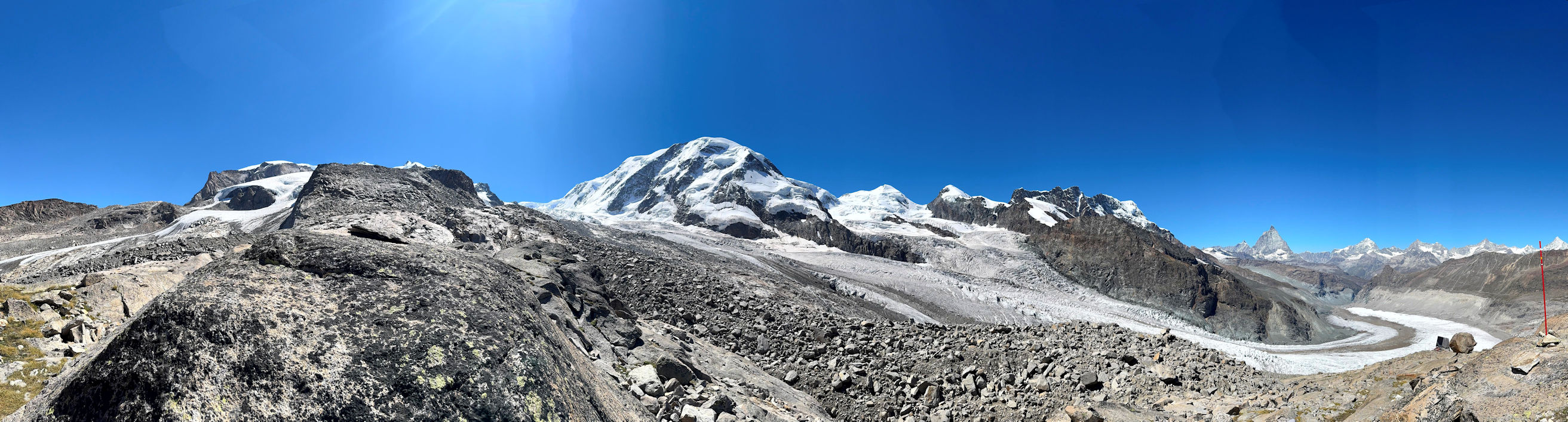 Grenz Glacier from the Monte Rosa Hut