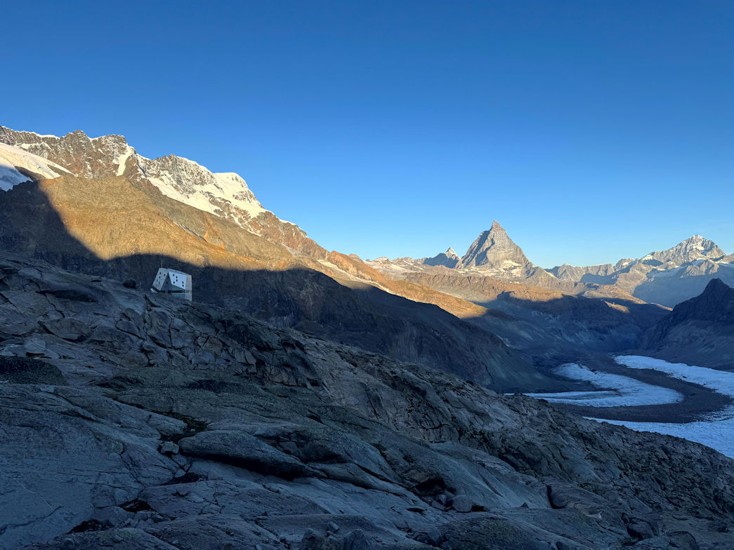Monte Rosa and the Matterhorn