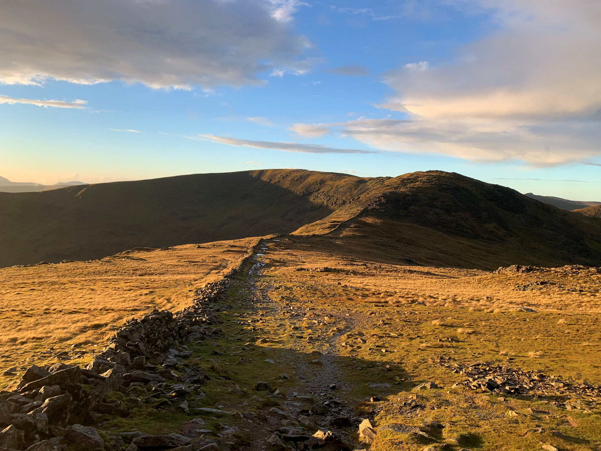 Looking back to Hart Crag Looking back to Hart Crag