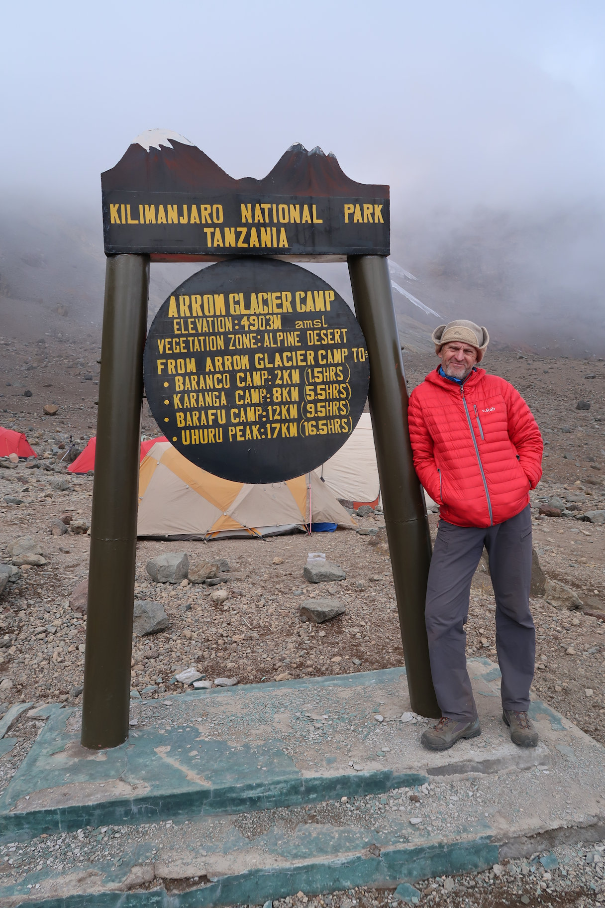 At Arrow Camp At Arrow Camp