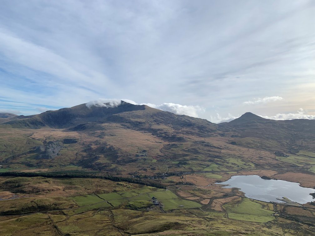 Snowdon from the Nantlle Ridge Snowdon from the Nantlle Ridge