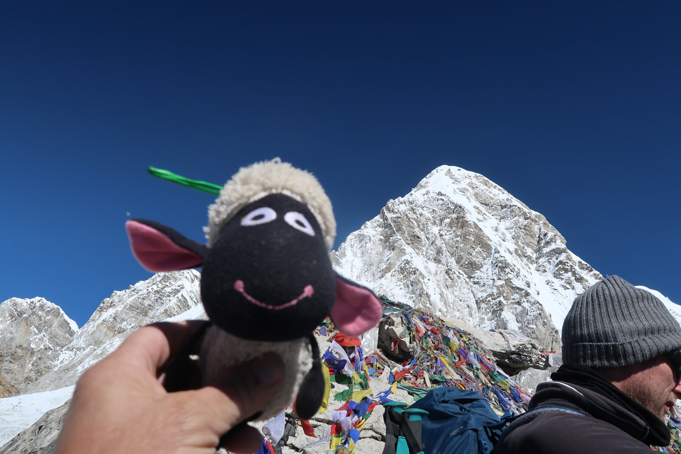 Siobhan on Kala Patthar Siobhan on Kala Patthar