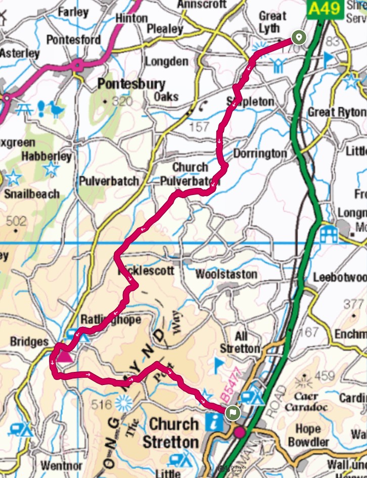 Shropshire Way Stage 1, Part 2 Shropshire Way Stage 1, Part 2