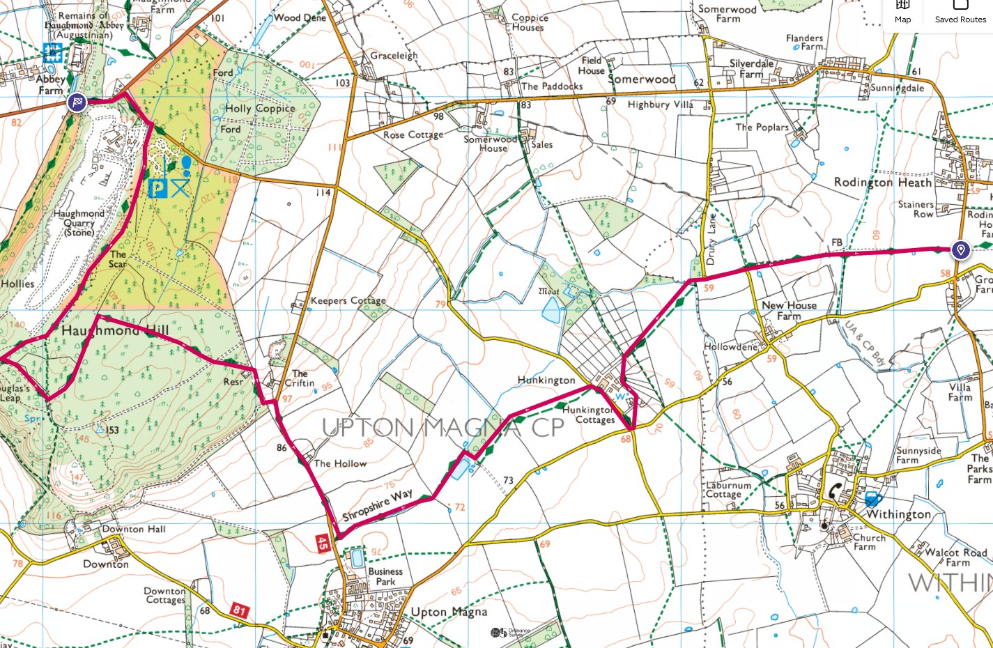 Shropshire Way Stage 10a Shropshire Way Stage 10a