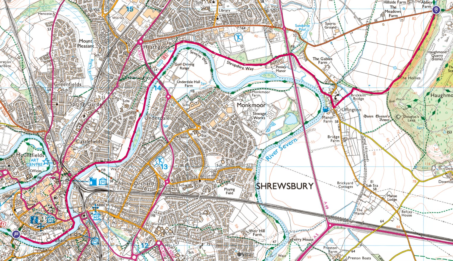 Shropshire Way Stage 10b Shropshire Way Stage 10b