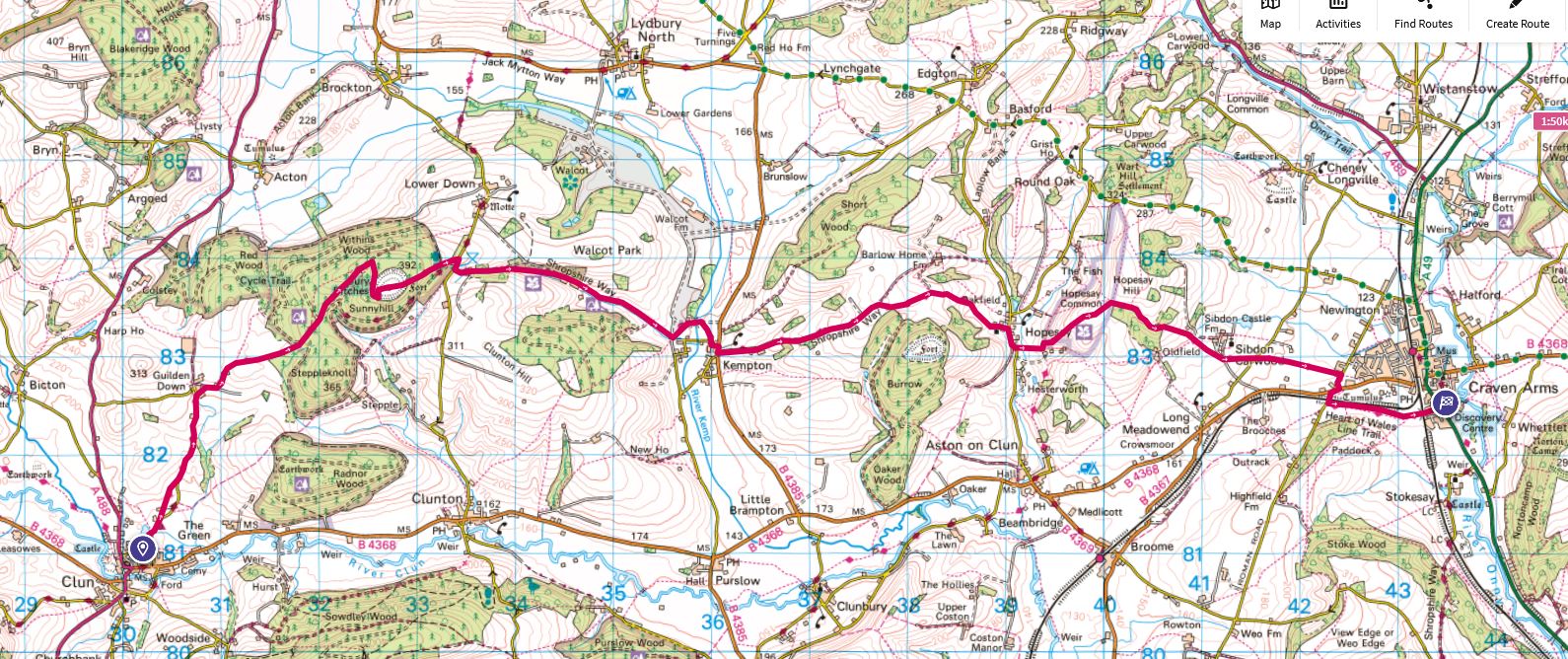 Shropshire Way Stage 4 Shropshire Way Stage 4