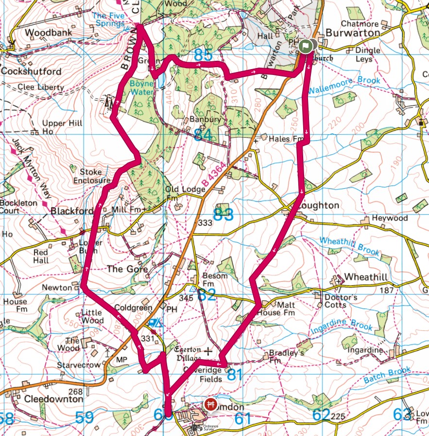 Shropshire Way Stage 6 Shropshire Way Stage 6