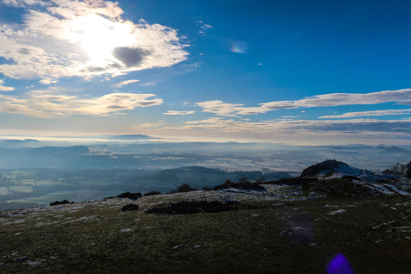 From the summit of The Wrekin From the summit of The Wrekin