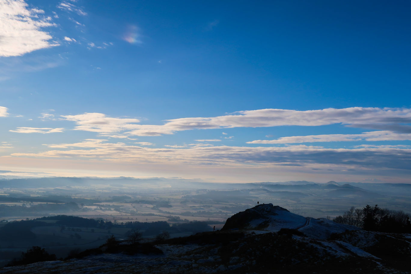 From the summit of The Wrekin From the summit of The Wrekin