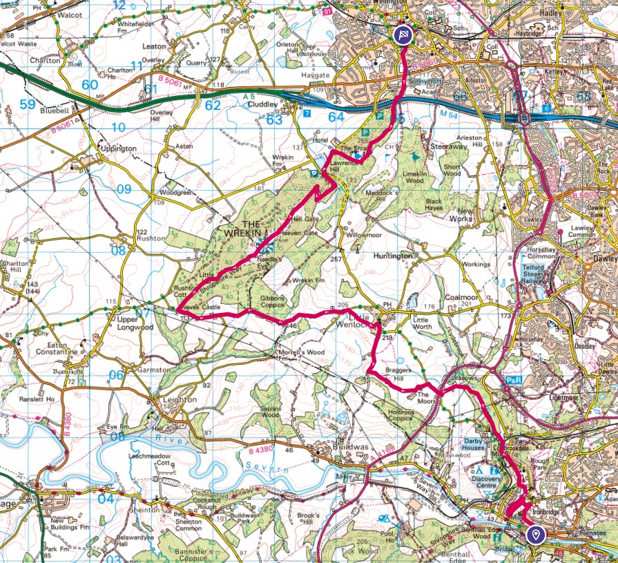 Shropshire Way Stage 9 Shropshire Way Stage 9
