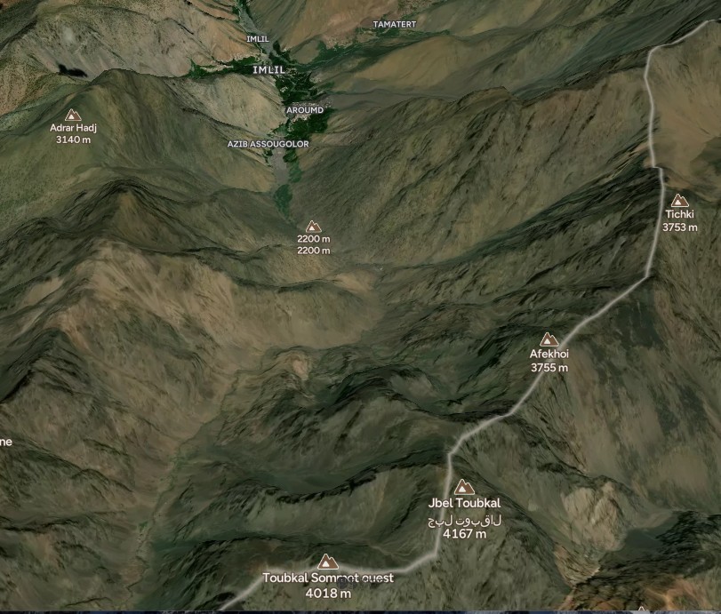 Mount Toubkal (4,167m) Mount Toubkal (4,167m)