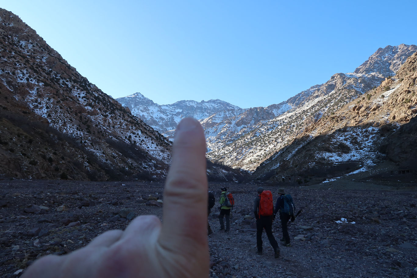 Toubkal in the distance Toubkal in the distance