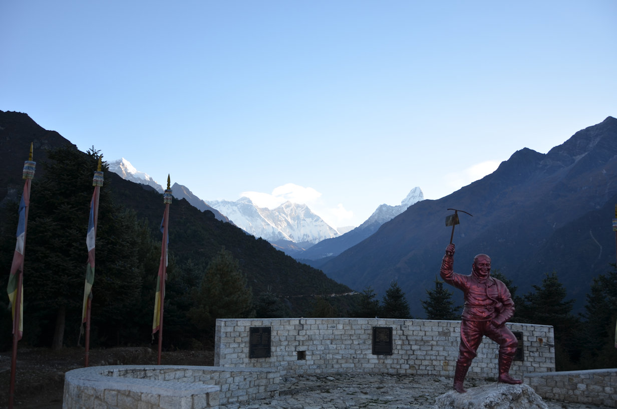 Tenzing Monument, Namche Bazaar